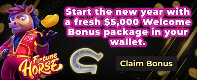 100% Welcome Match Bonus